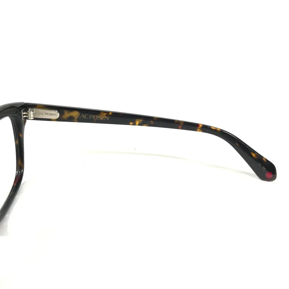 Zac Posen Eyeglasses Frames Ludmilla TO Brown Tortoise Gold Cat Eye 53-15-140